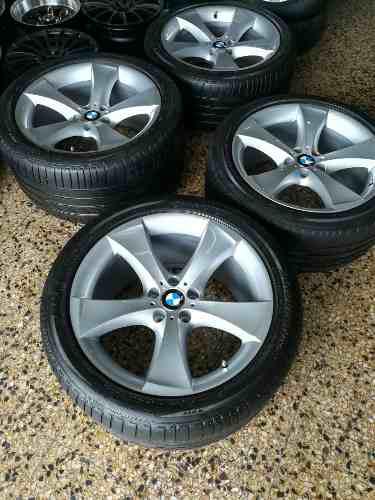 Aros 20 Bmw Originales Doble Medida Con Llantas Runflat