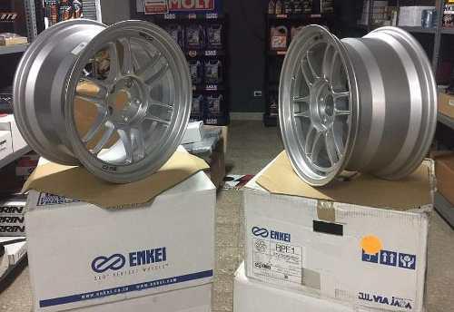 Aros Enkei Rpf1 17 Originales 5x112 Con Llantas Federal