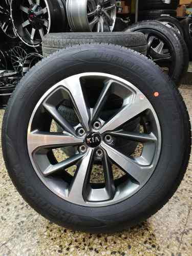 Aros#18 Kia Originales Con Llantas 235/60r18 Hankook