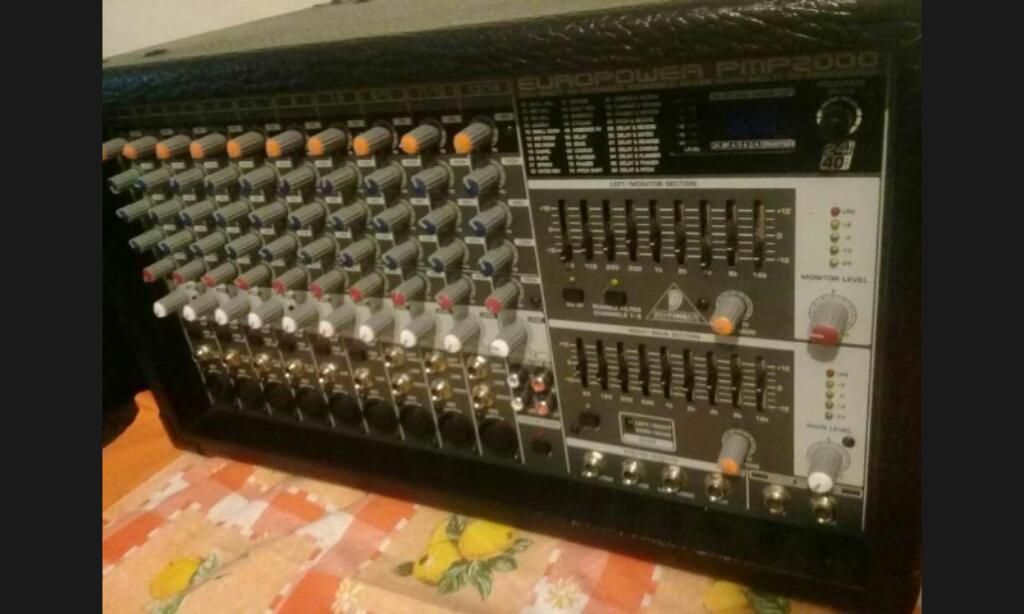 Consola Pmp200 Behringer Ocacion