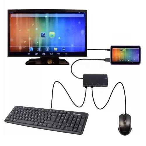 Kit Cable Hdmi Tablet Micro Hdmi Salida Video Hub