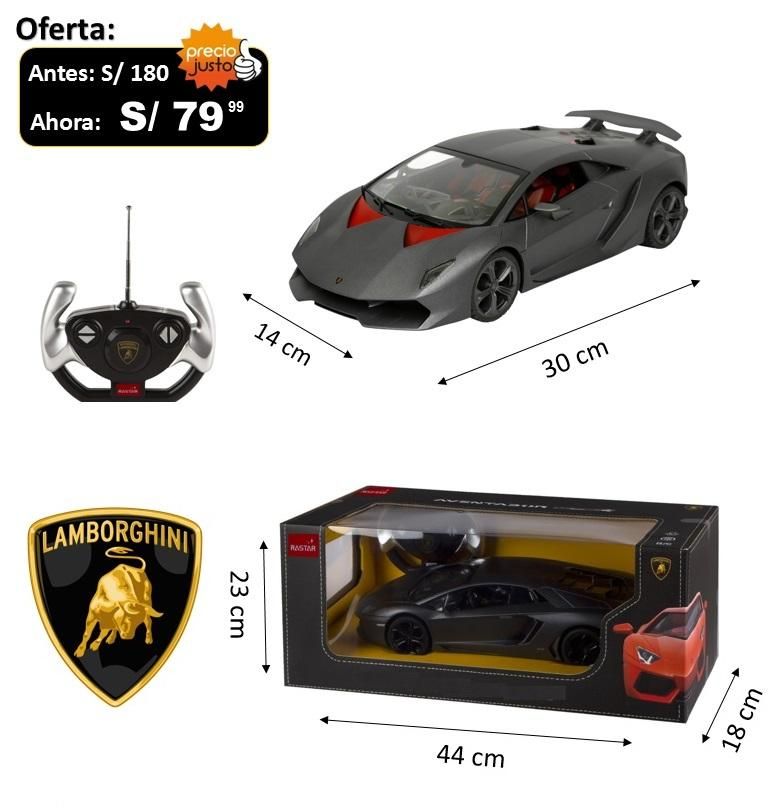 Lamborghini Sesto Elemento a Radio Control Juguete Niños