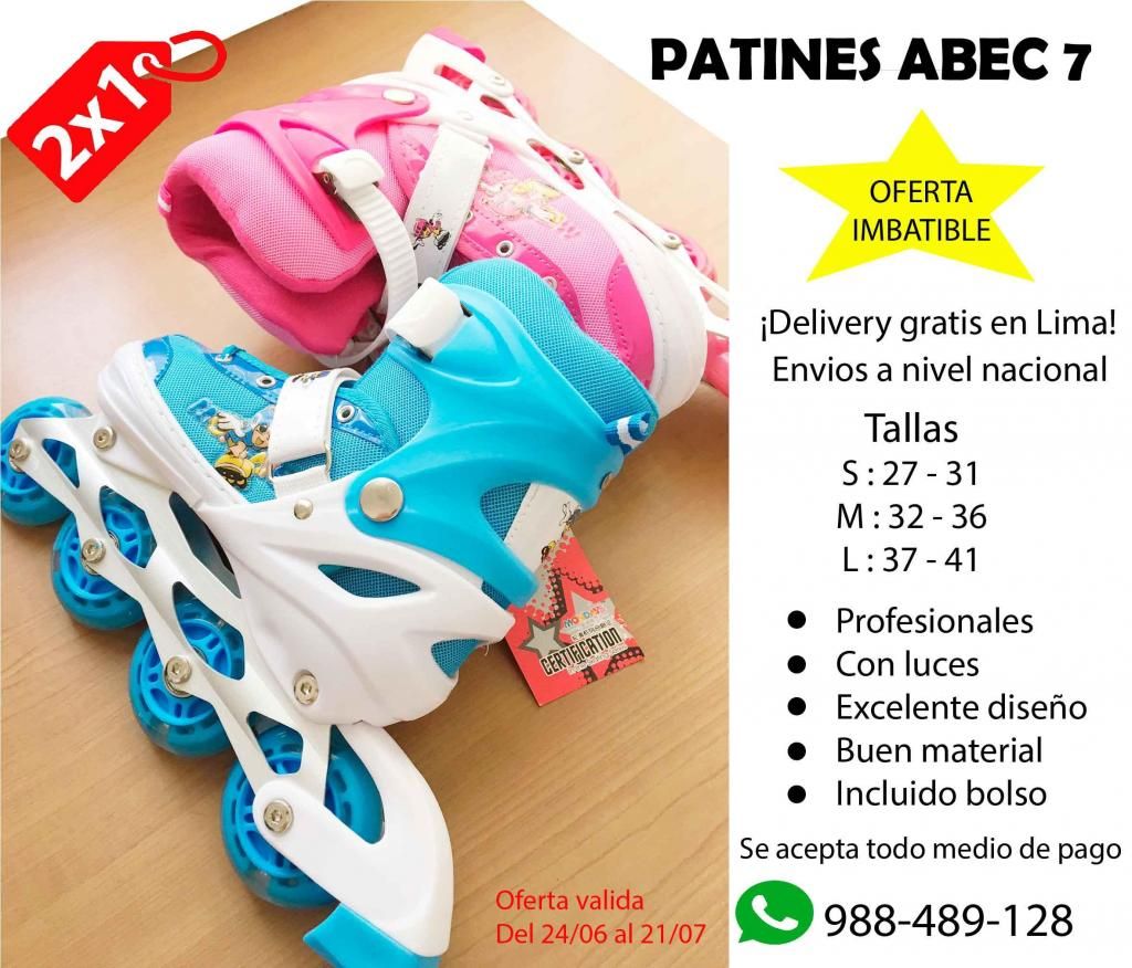 Patines Abec7 Security Skating Expert