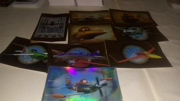 SSet N.3 - Stickers Aviones Pixar Especiales Panini