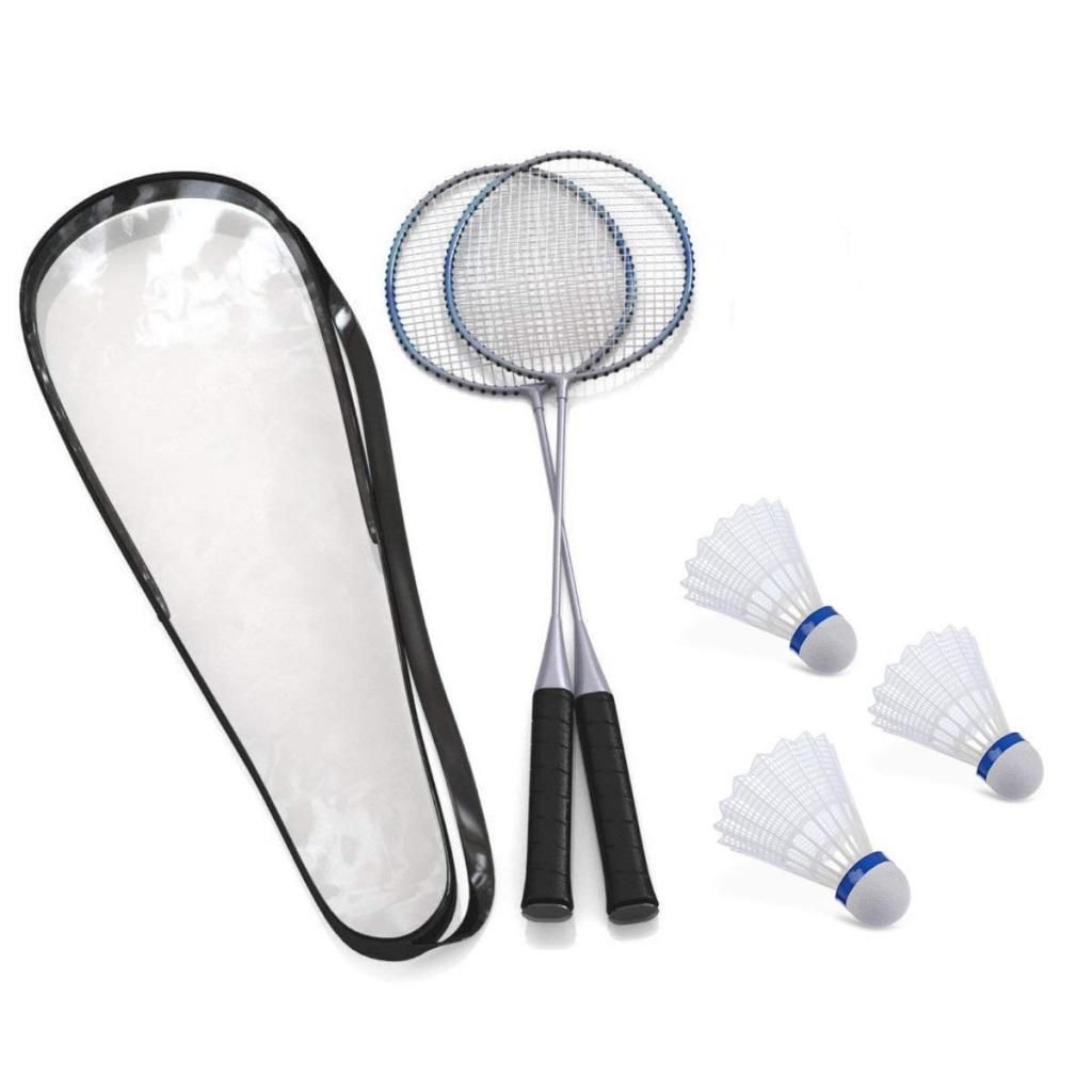 vendo raqueta de badminton funda plumillas
