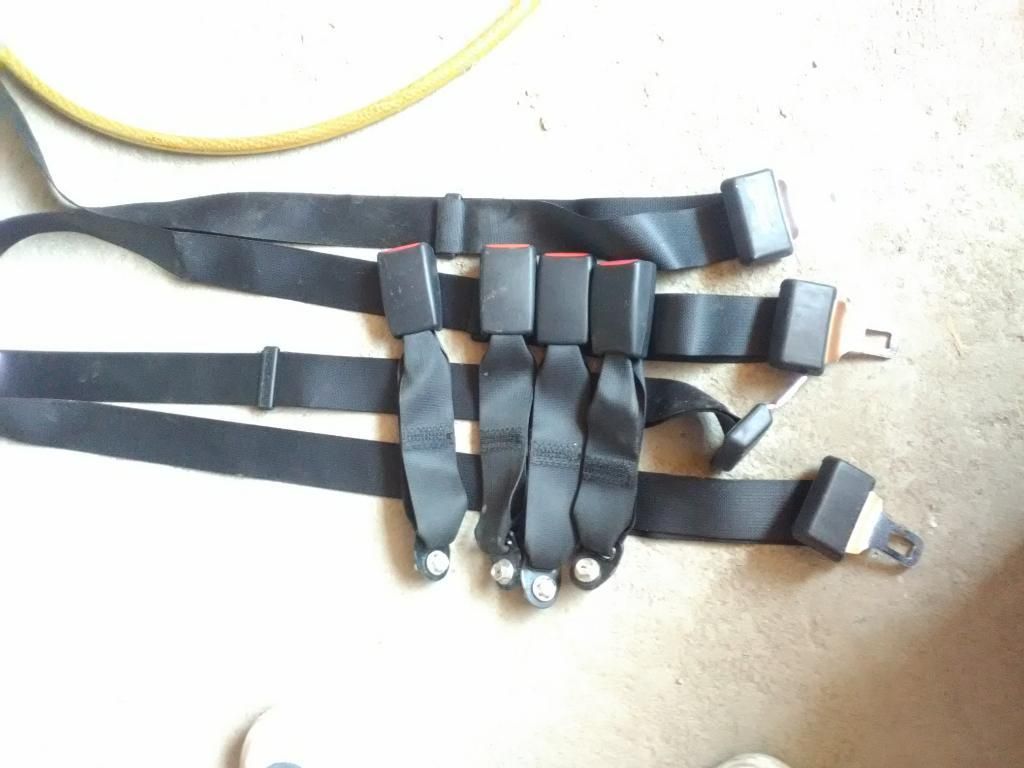 4 Cinturones Seguridad Nissan Original