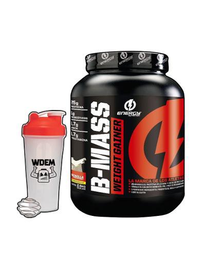 Bmass 2,4kg Ganador De Peso Masa Muscular Con Maca + Shaker!