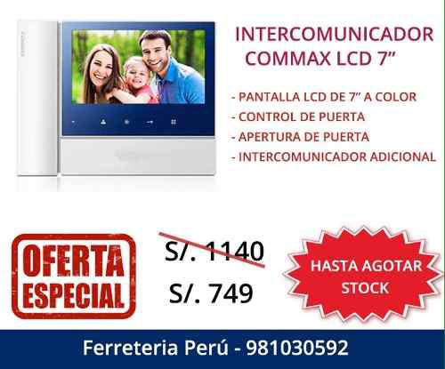 Commax Video Portero Intercomunicador S./ 749 Soles