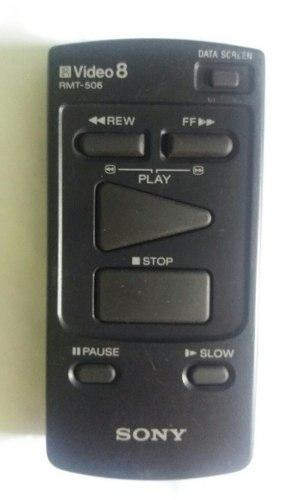 Control Remoto Sony Video 8 Rmt-506