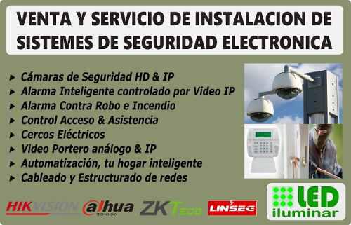 Instalación Mantenimiento Camaras Seguridad Video Portero