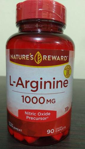 L Arginina 1000mg - 90 Tabs, Nature Reward