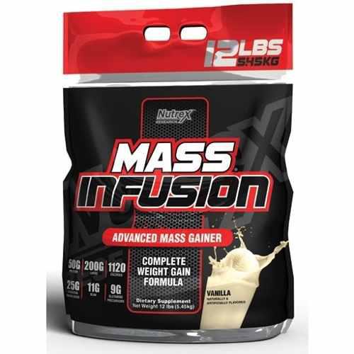 Mass Infussion 12 Lbs (5.45kgs) Vainilla - Nutrex