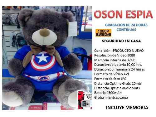 Oso Con Camara Espía