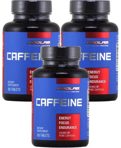 Prolab Cafeína, Pura Focus, 200mg 100 Capsulas Stock
