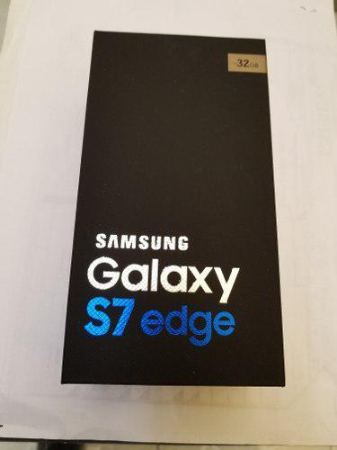 Samsung Galaxy 7 Edge Black Night Nuevo En Caja