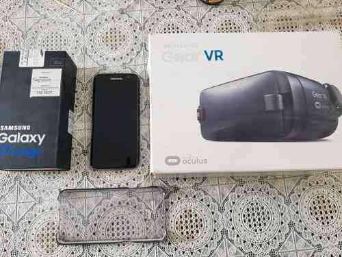 Samsung Galaxy S7 Edge 9/10 + Case Original + Gear Vr