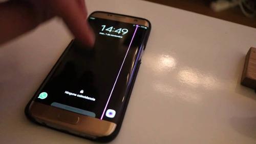 Samsung S7 Edge Sm-g935 Original Con Detalle Linea Y Tapa