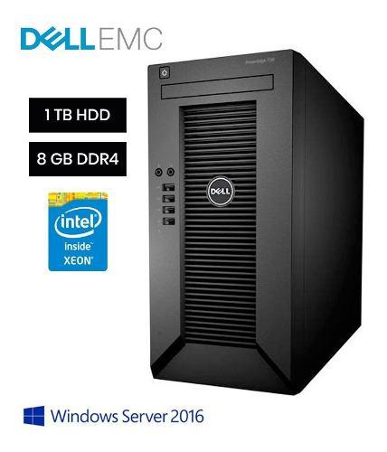 Servidor Dell Poweredge T30 1tb 8gb Drr4 Windows Server 2016