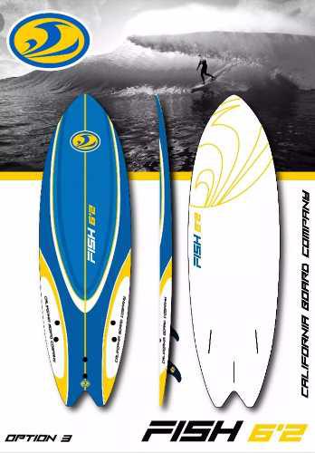 Tabla D Surf Blanda C B C Fish 6`2 Nueva