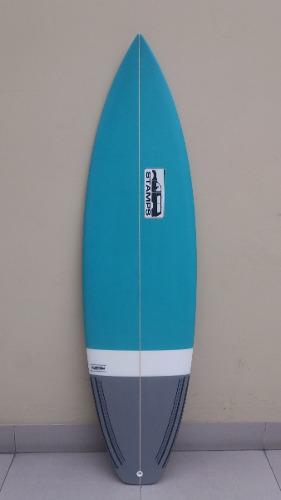 Tabla Surf Stamps California 6'1`x 19.5 X 2.50 31.5 L Nueva