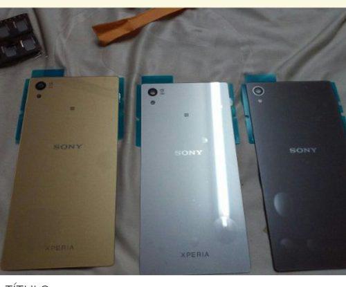 Tapa Sony Z5 Colores Nuevas Con Adhesivos