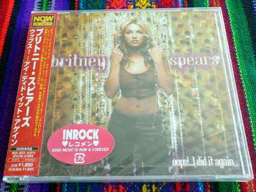 Britney Spears Oops!...i Did It Again Japón 2007 Press