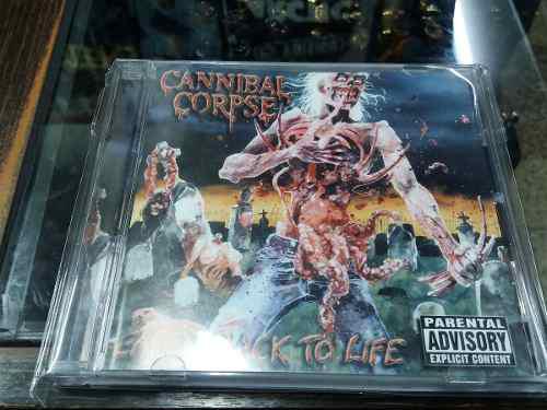 Cannibal Corpse Eaten Back To Life Icarus Cd Oferta Nf