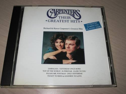 Carpenters Greatest Hits (cd Tumusica)