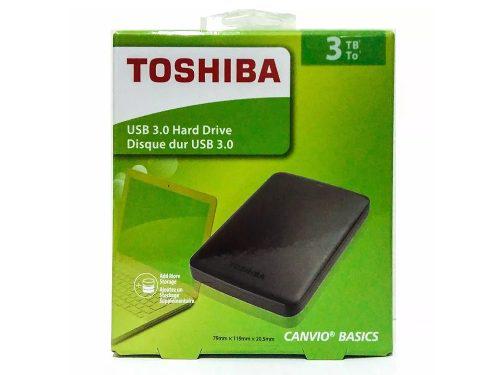 Disco Duro Externo Toshiba 3tb Canvio Basic Usb 3.0 Original