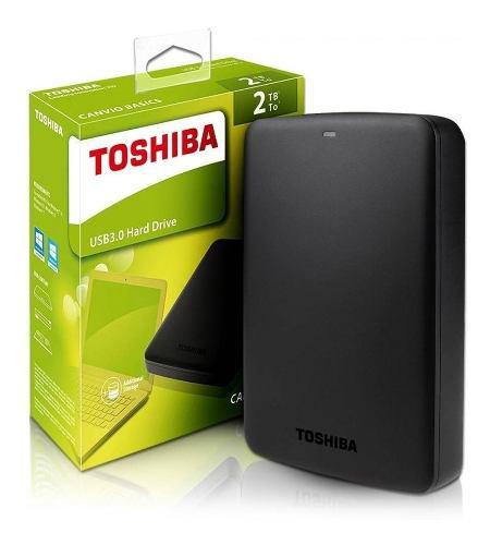 Disco Ext. Toshiba 2tb Usb 3.0 100% Original Garantia Basics