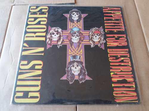 Guns N Roses Appetite For Destruction Peru 1989 Lp Oferta F