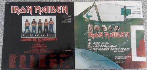Iron Maiden / 2 Minutes To Midnight - Aces High Lp 12