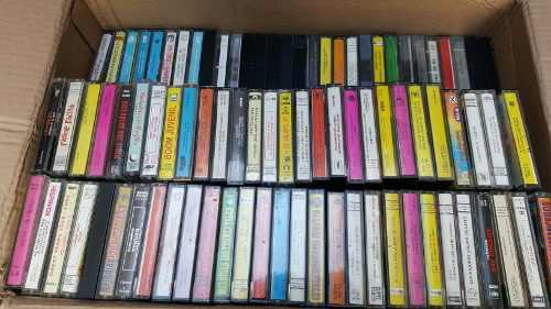 Lote De 500 Cassettes De Musica Variada