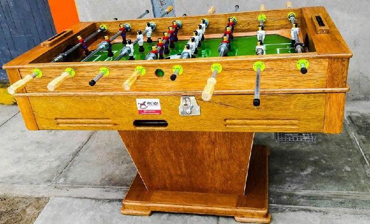 MESAS DE FULBITO, SAPO,PING PONG, BILLAR,BILLAS, Y JUEGOS EN