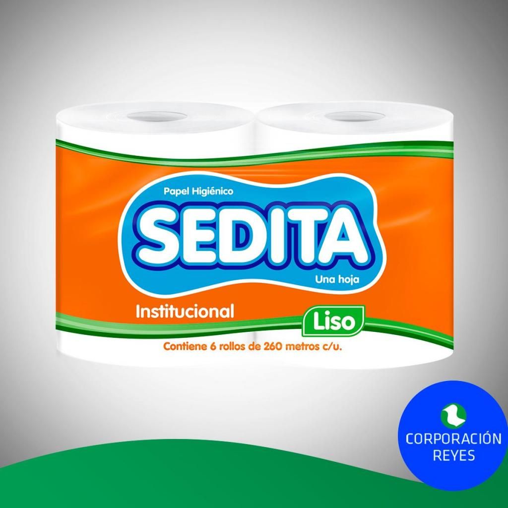 Papel Higiénico Institucional Sedita “Liso” x6 unds.