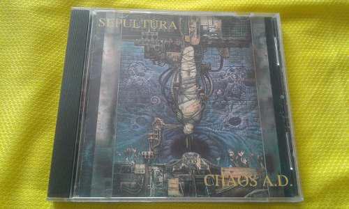 Sepultura Cd Chaos Edicion Americana Heavy Metal