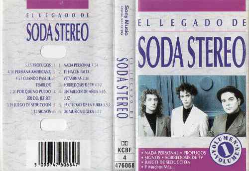 Soda Stereo El Legado Cassette Ricewithduck