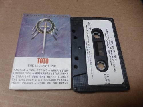 Toto Seventh One Cassette !!!!!!!!!!!!!!!!!!!!