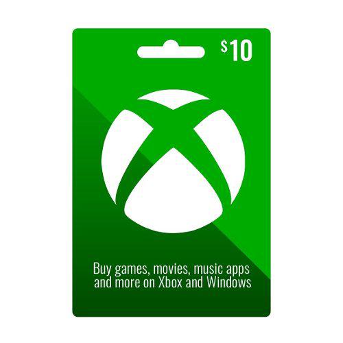 800 Puntos Microsoft O Gift Card 10 Usd Xbox Live 360 Y One