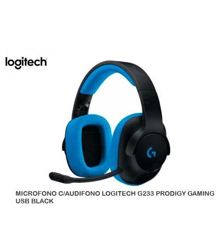 Audifono C/microf. Logitech G233 Prodigy Gaming Black