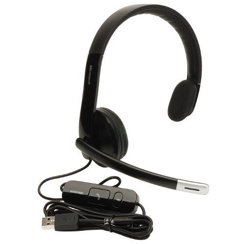 Auricular Microsoft Lifechat Lx-4000 Usb Con Control Volumen