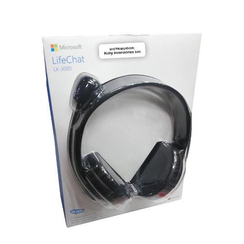 Auriculares Microsoft Lifechat Lx3000 Usb Call Center