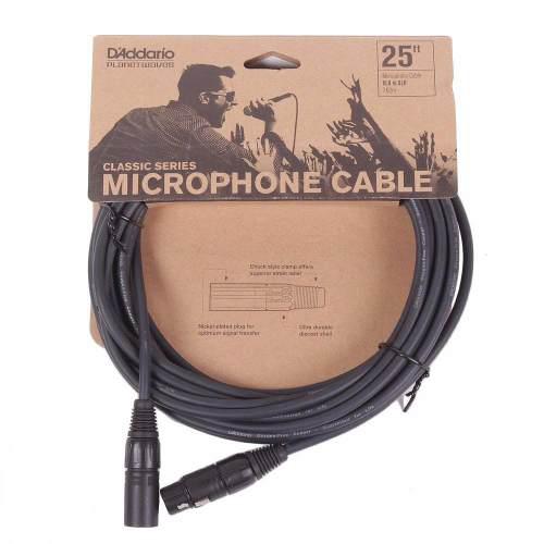 Cable Xlr Micrófono D'addario Planet Waves 25ft 7.62mts