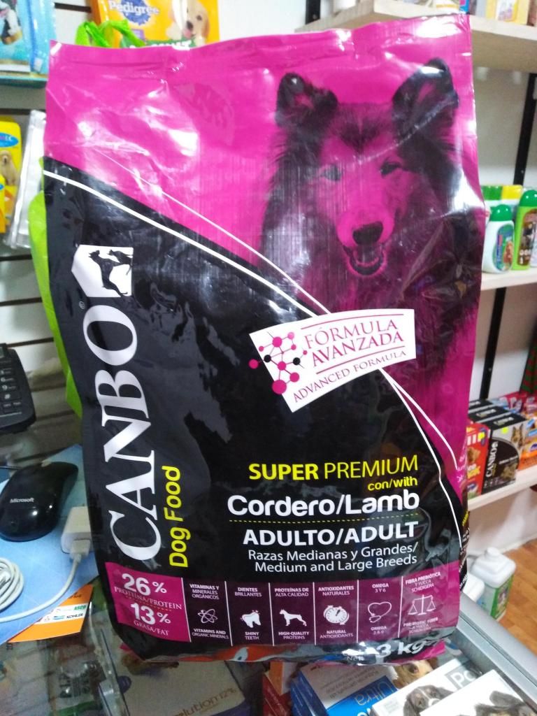 Canbo adulto razas mediana y grande 3kg