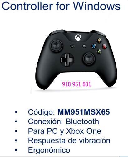 Mando Xbox One X S / Color Negro / Pc Windows / Microsoft