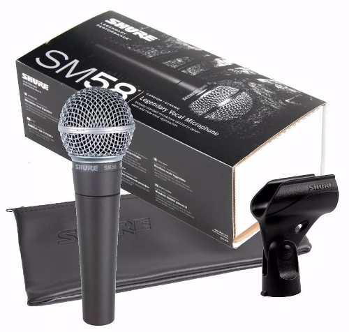 Micrófono Profesional Shure Sm58 Alambrico Nuevo