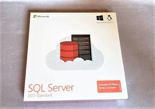 Microsoft Sql Server 2017 Standard En Caja Sellada + 10 Cal