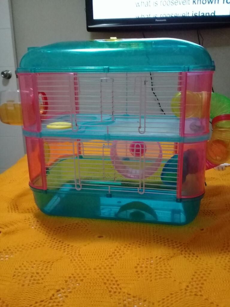 Oferto Jaula de 2 Pisos para Hamsters