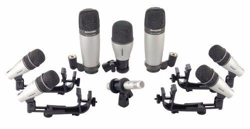 Set De 8 Micrófonos Profesionales Para Batería Samson Dk8