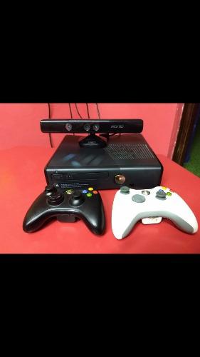 Xbox 360 Mas Kinect, 2 Juegos Y 2 Mandos